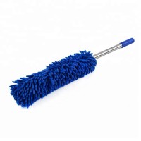 Microfiber Telescopic Car Wash Brush With Long Stainless Steel Handle