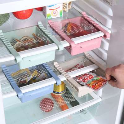 Creative Multifunction Kitchen Freezer Shelf Holder Hanging Refrigerator Storage Rack